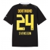Tanie Strój piłkarski Borussia Dortmund Daniel Svensson #24 Koszulka Wyjazdowej 2026-27 Krótkie Rękawy